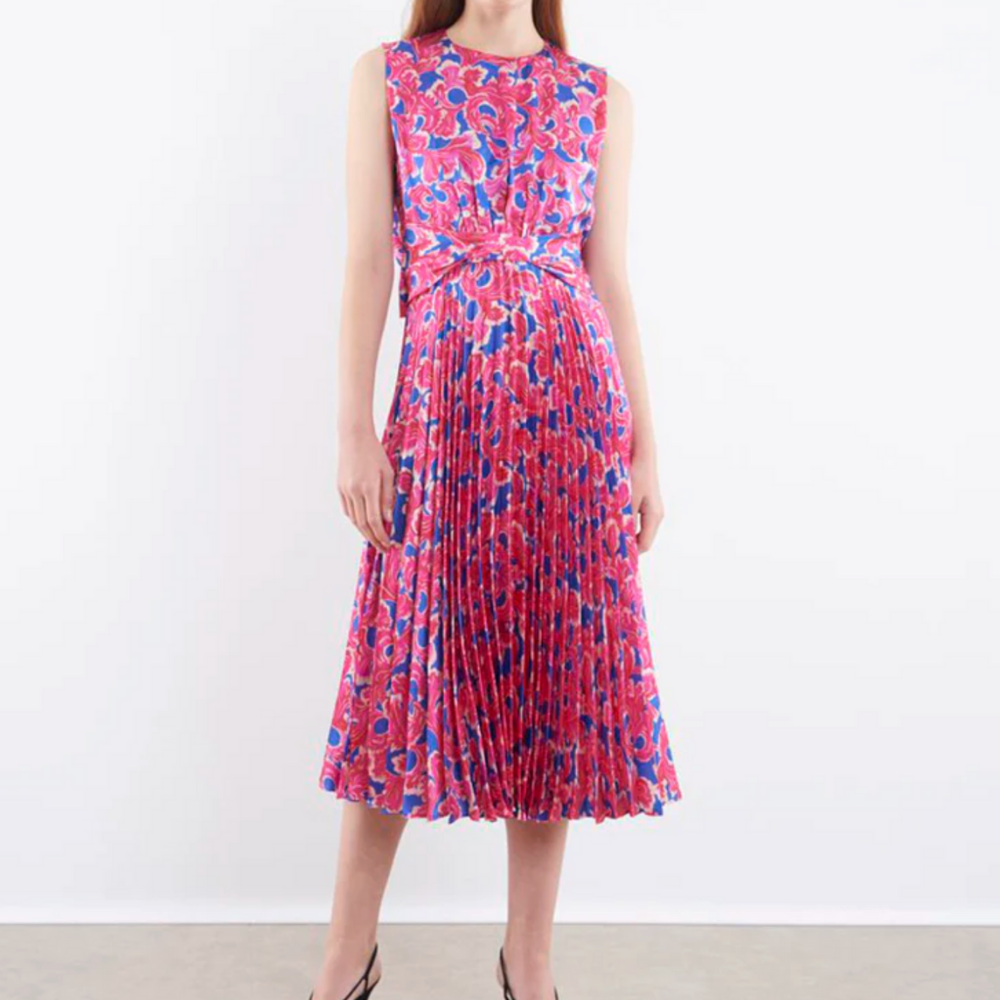 Saloni Gwen-B Dress - Traceri Azure