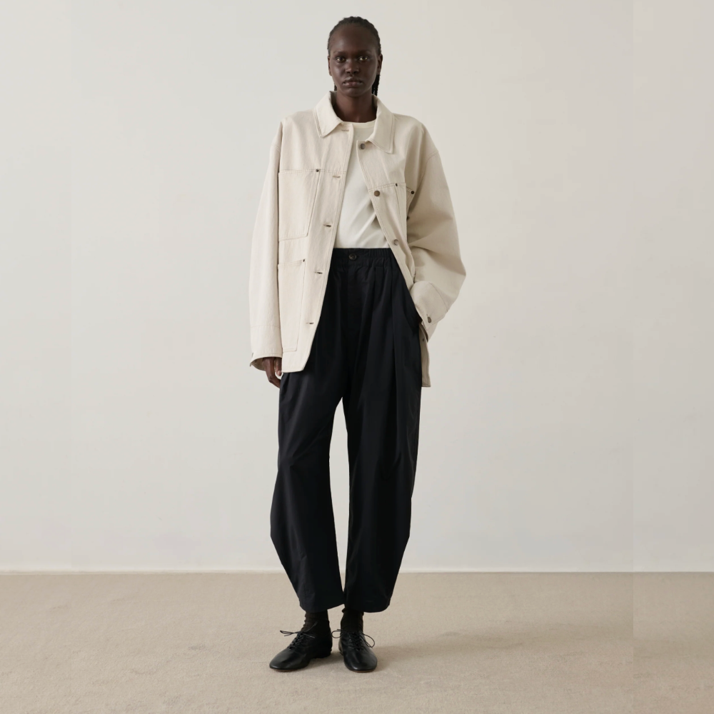 Soeur Vernon Trousers - Black Poplin