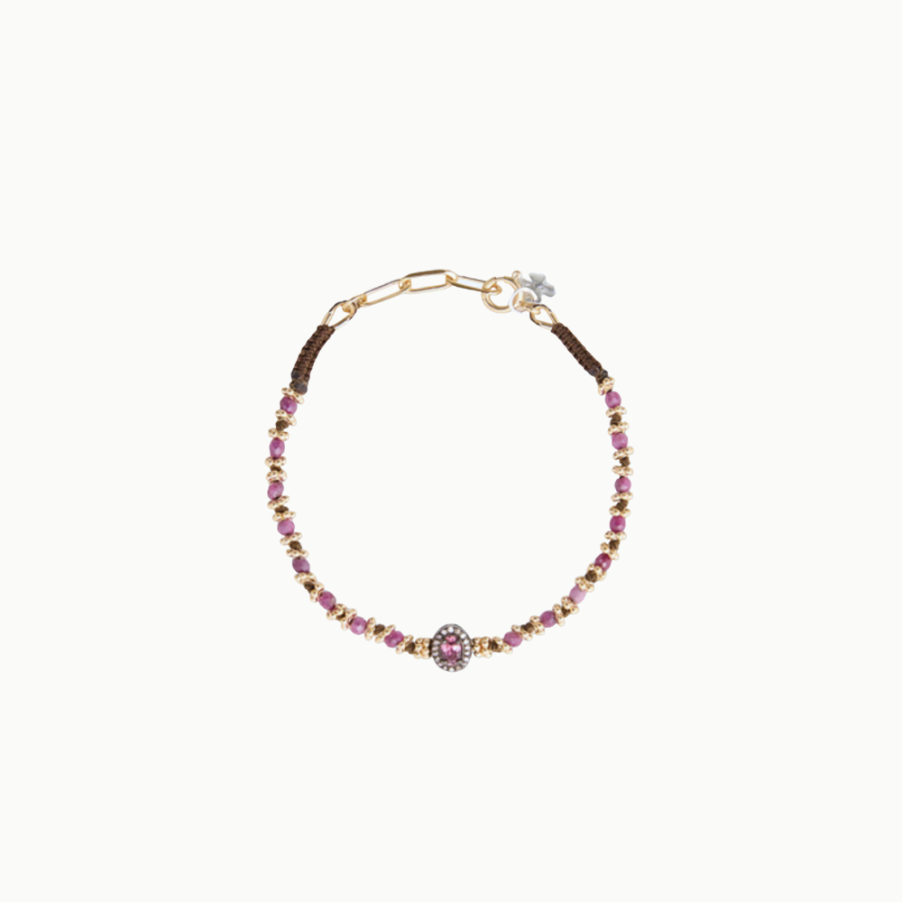 Tityaravy Alhyka Bracelet - Rubis