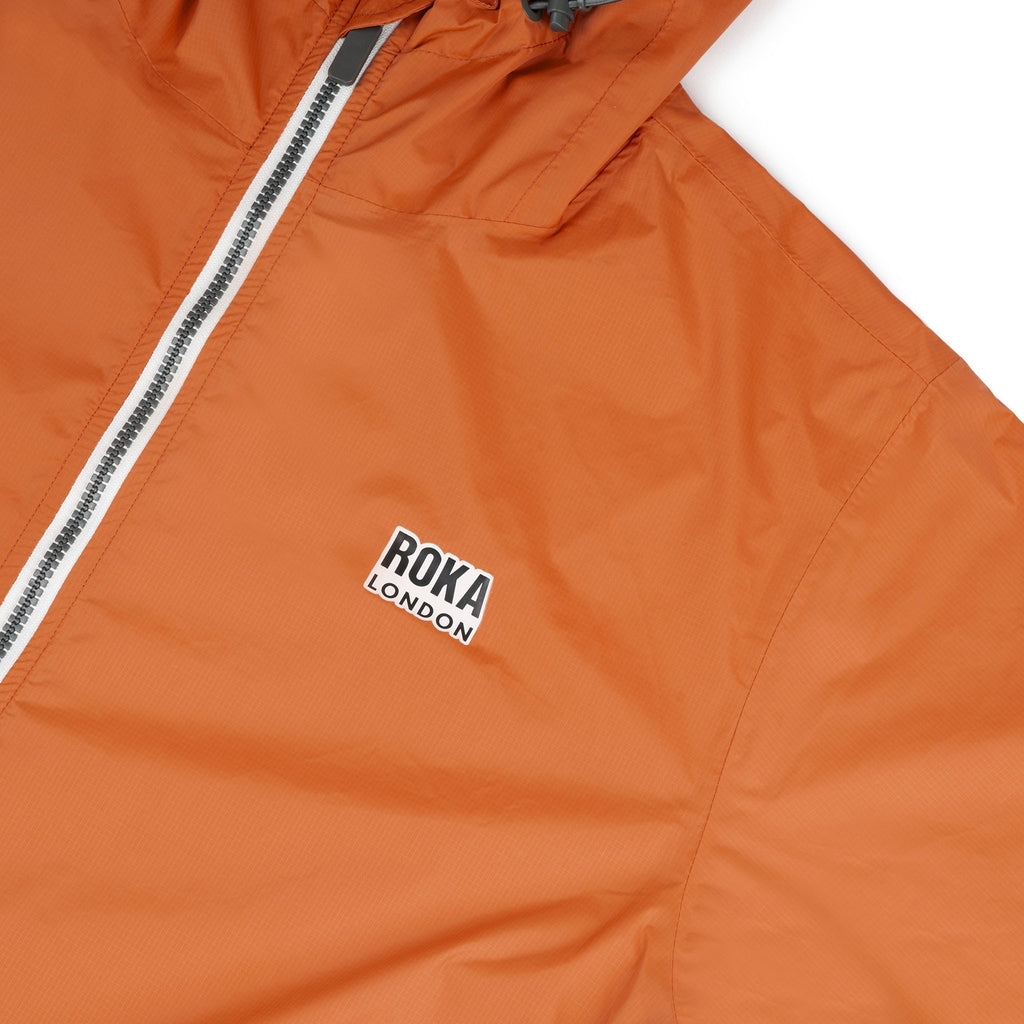 ROKA Holborn Rain Jacket | Burnt Orange