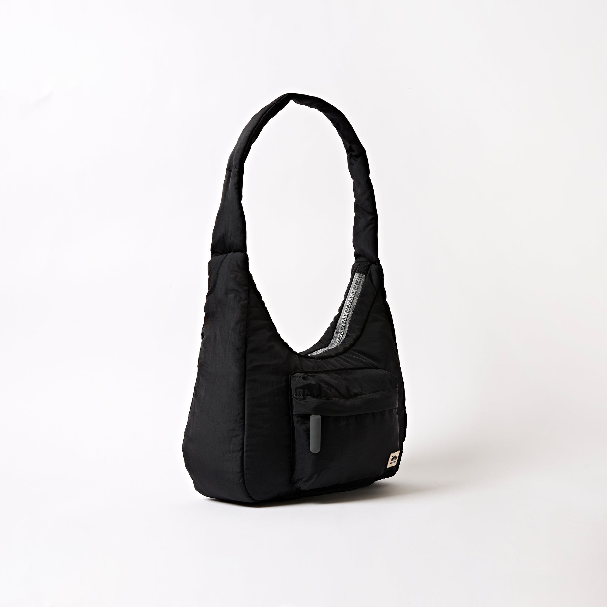 ROKA Belsize Black Small Recycled Taslon Bag