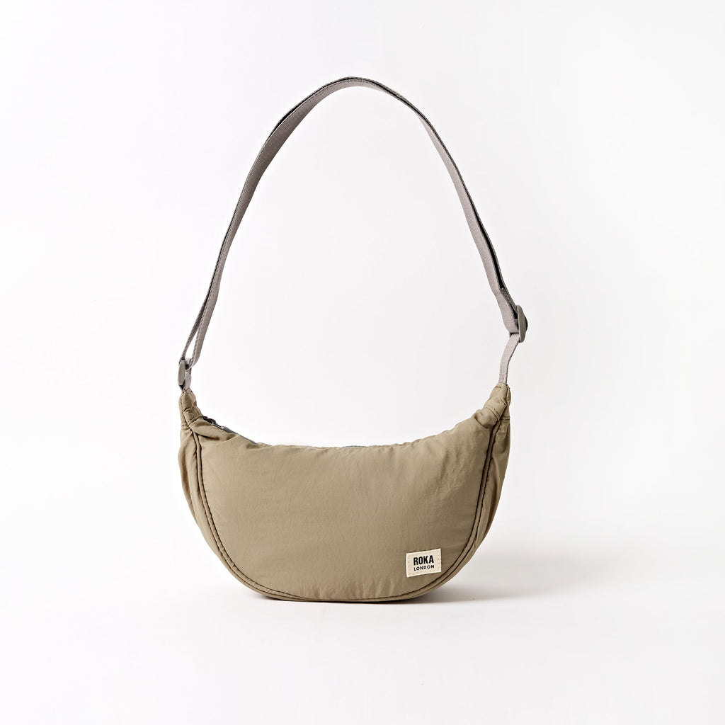 ROKA Farringdon Taupe Recycled Taslon Bag