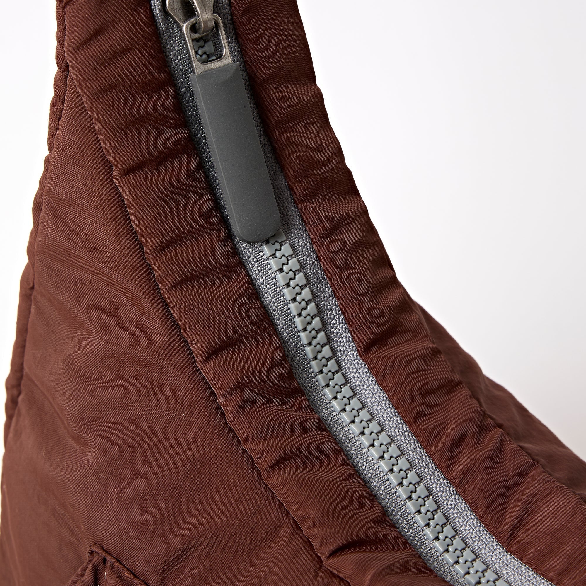 ROKA Belsize Chocolate Small Recycled Taslon Bag