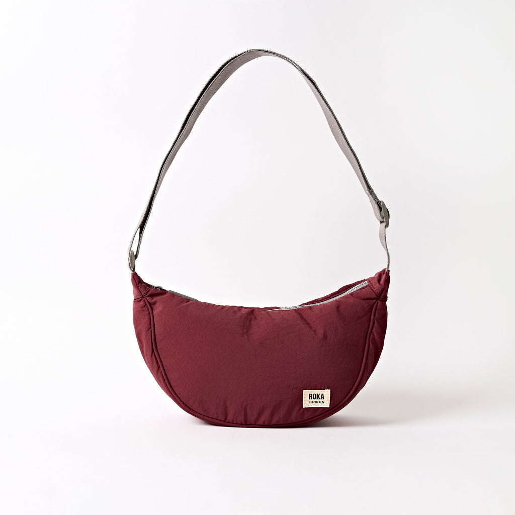 ROKA Farringdon Bordeaux Recycled Taslon Bag