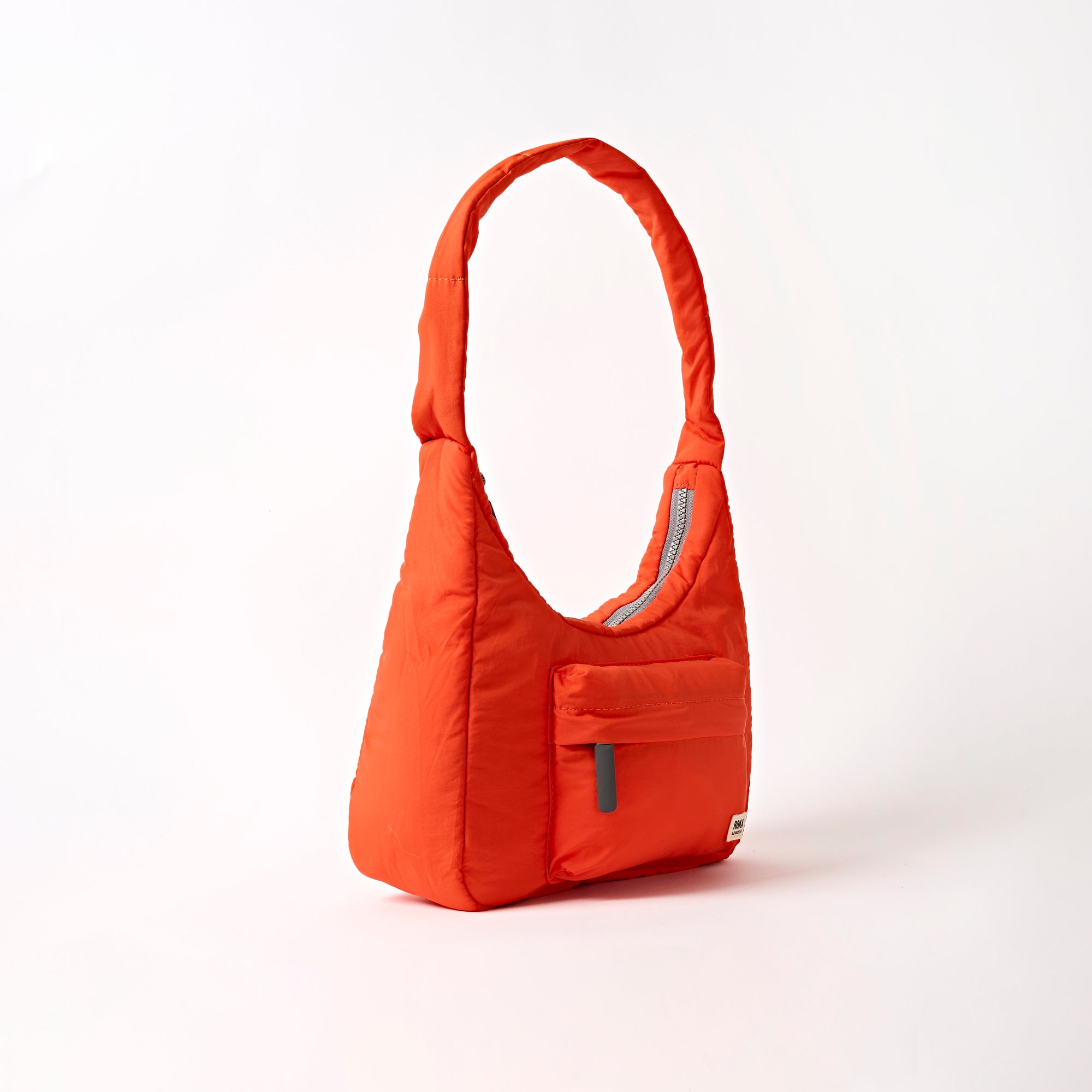 ROKA Belsize Tangerine Small Recycled Taslon Bag