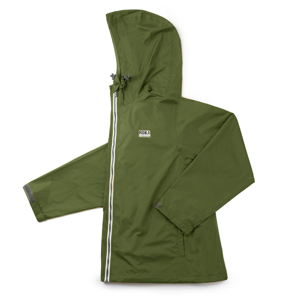 ROKA Holborn Rain Jacket | Avocado