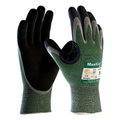 ATG MaxiCut 34-304 Palm Coated Oil Resistant Grip Cut Gloves (12 Pack)