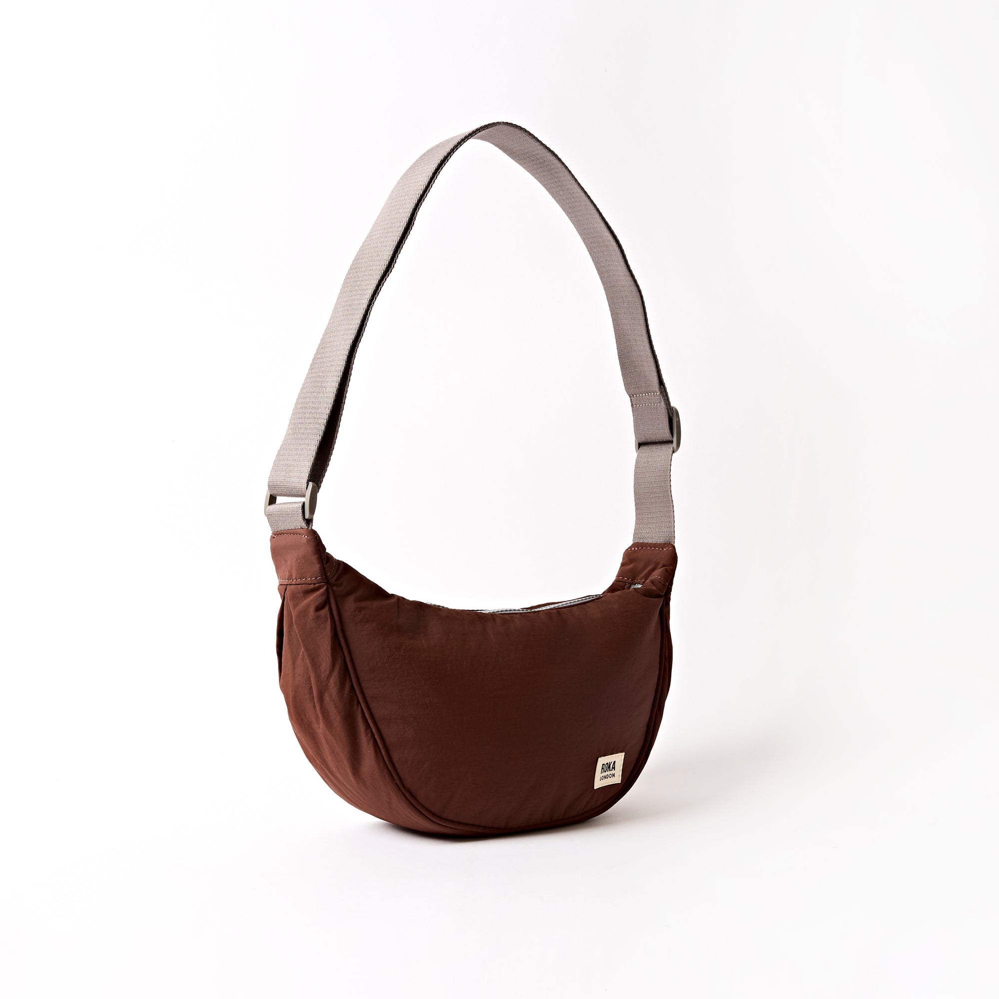ROKA Farringdon Chocolate Recycled Taslon Bag