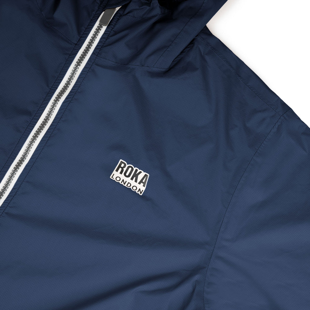 ROKA Holborn Rain Jacket | Deep Blue