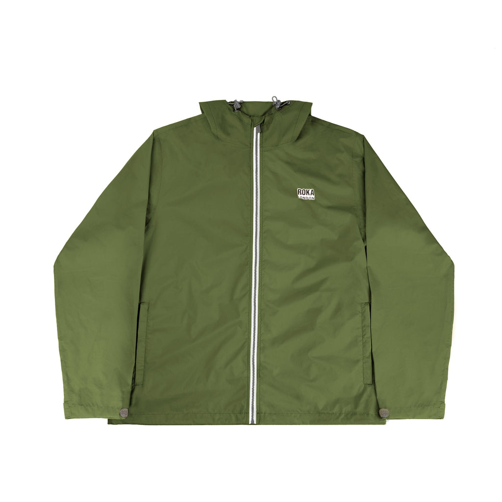 ROKA Holborn Rain Jacket | Avocado
