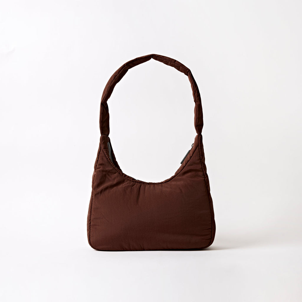ROKA Belsize Chocolate Small Recycled Taslon Bag
