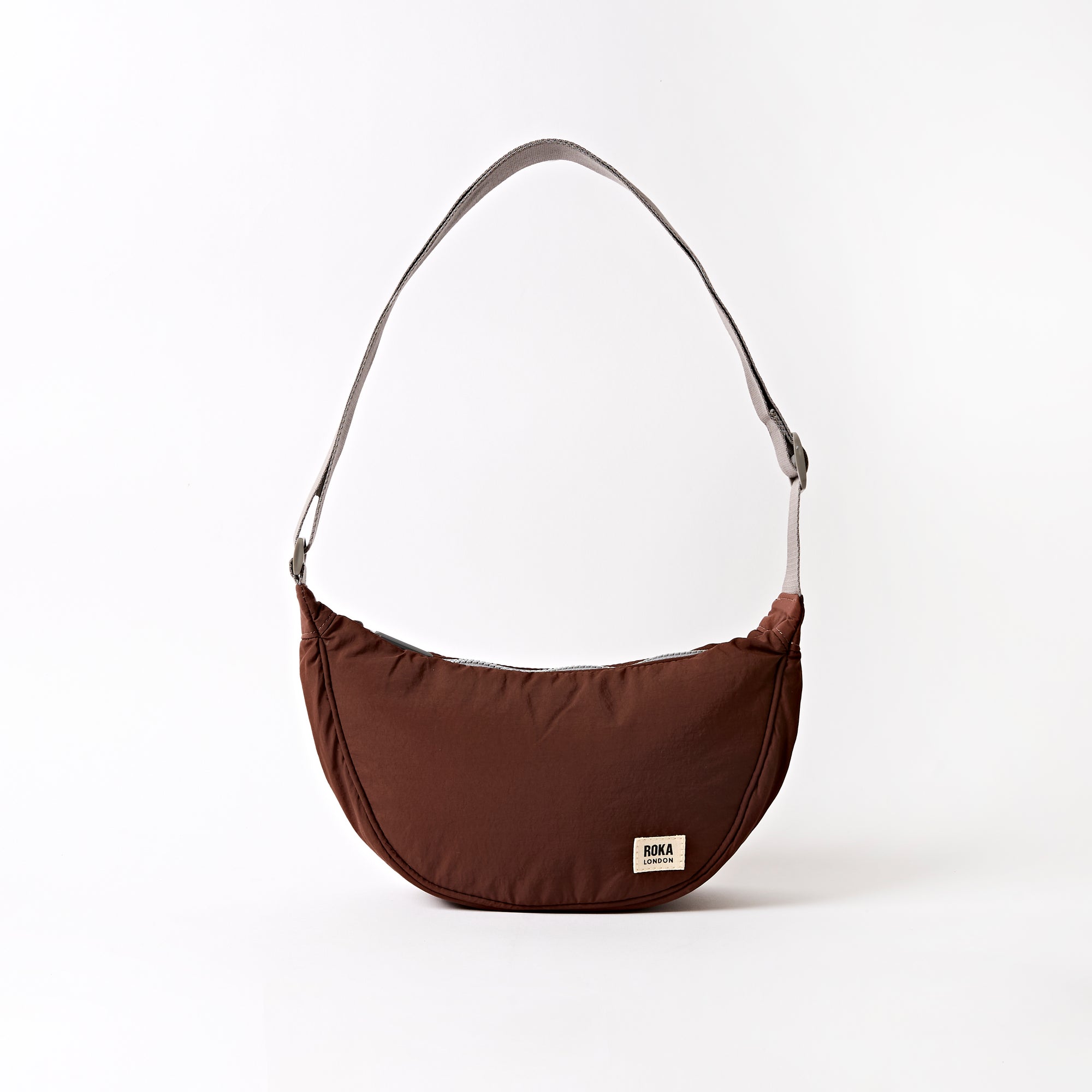 ROKA Farringdon Chocolate Recycled Taslon Bag
