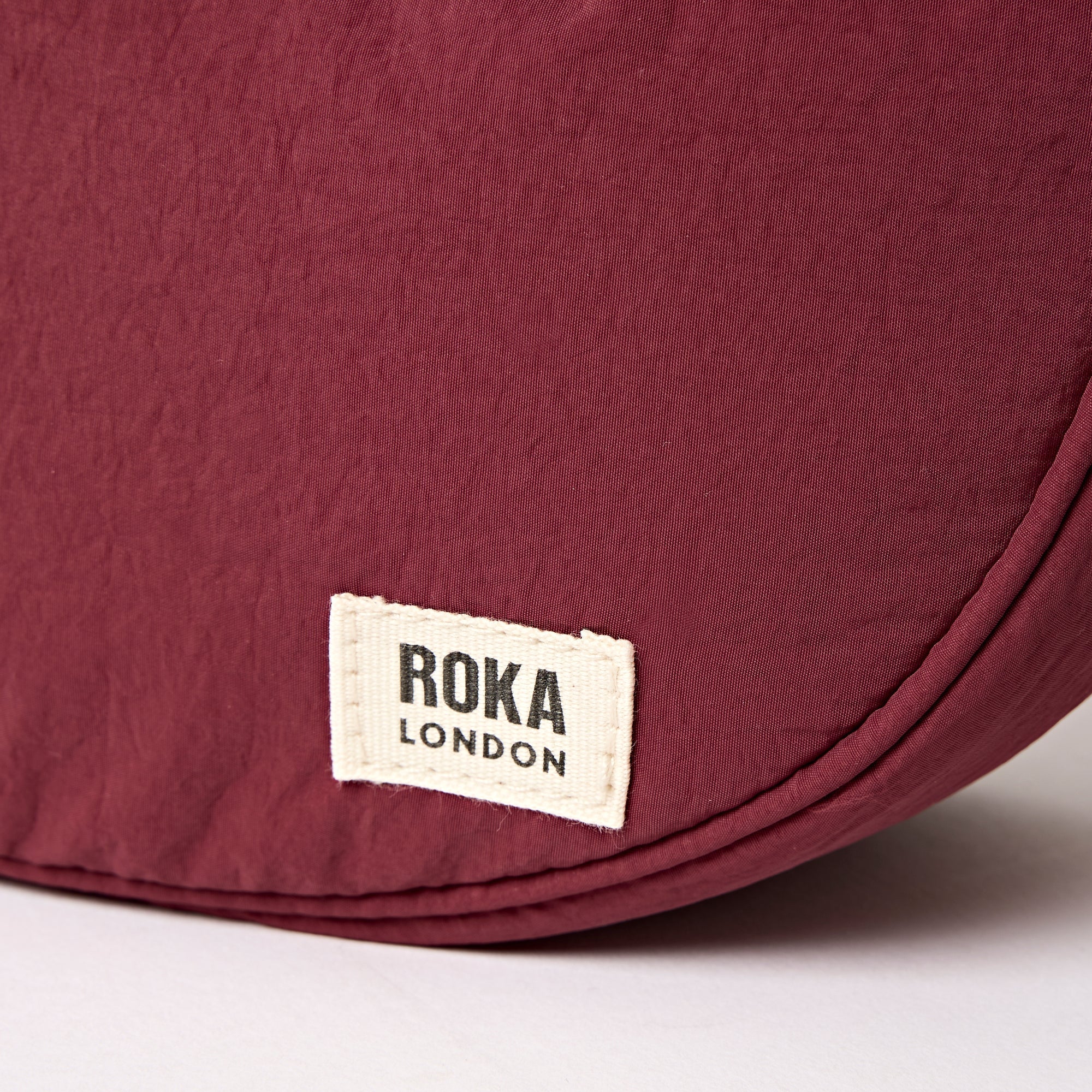 ROKA Farringdon Bordeaux Recycled Taslon Bag