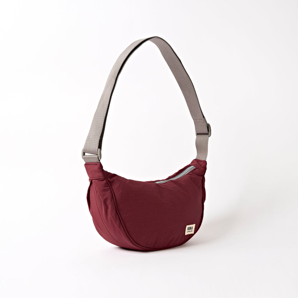 ROKA Farringdon Bordeaux Recycled Taslon Bag