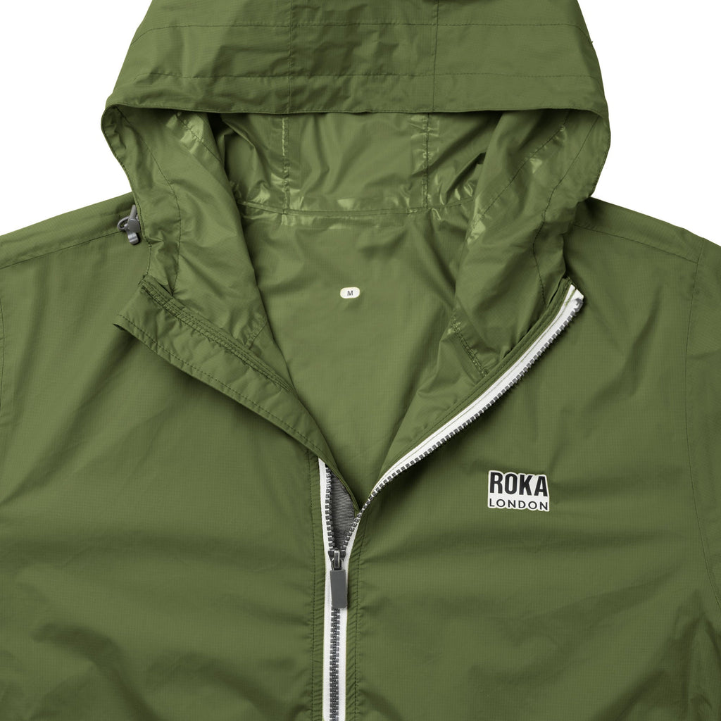 ROKA Holborn Rain Jacket | Avocado