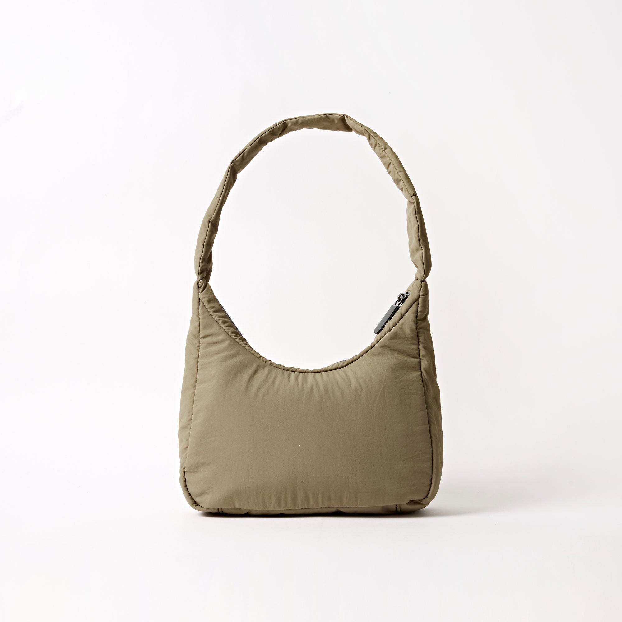 ROKA Belsize Taupe Small Recycled Taslon Bag