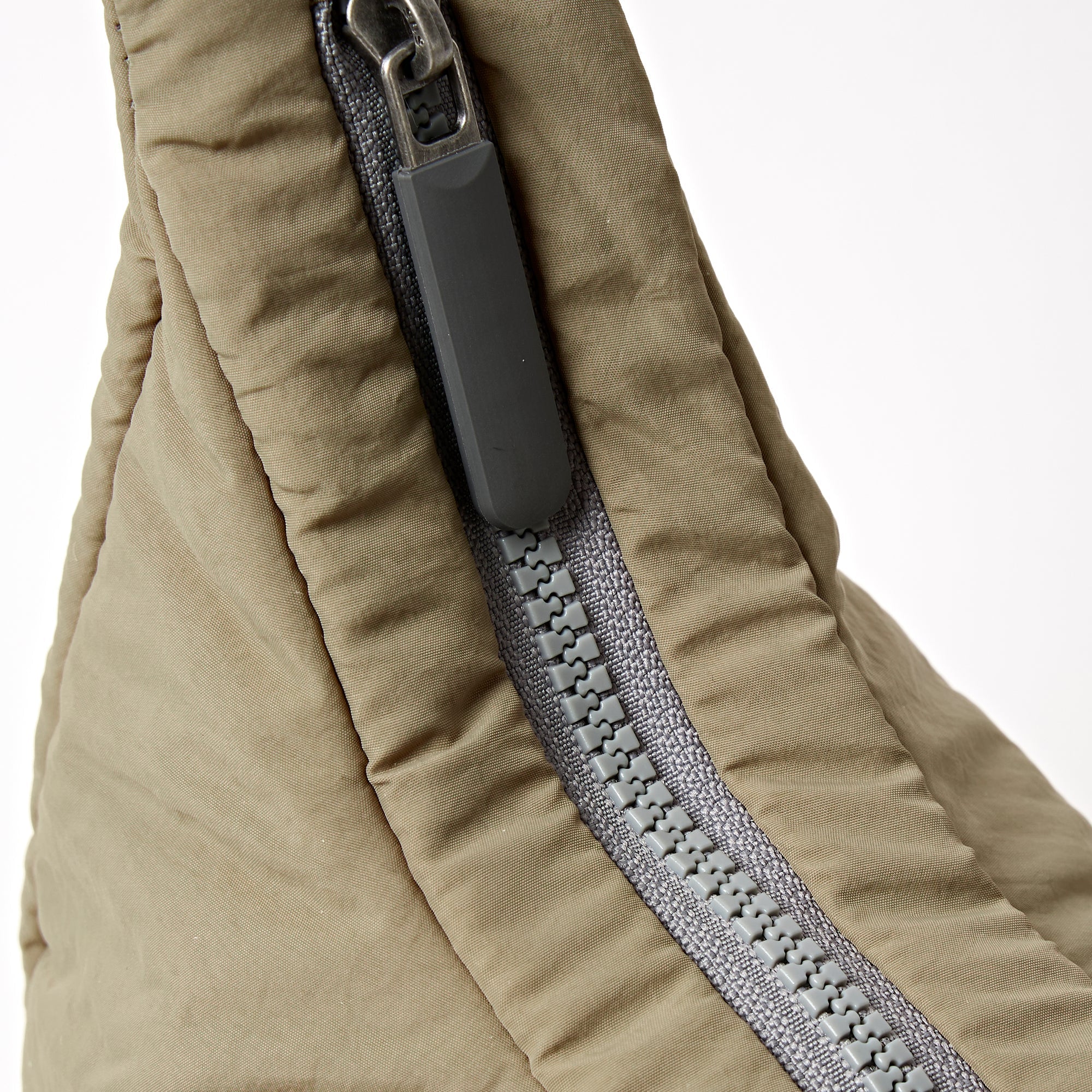 ROKA Belsize Taupe Small Recycled Taslon Bag