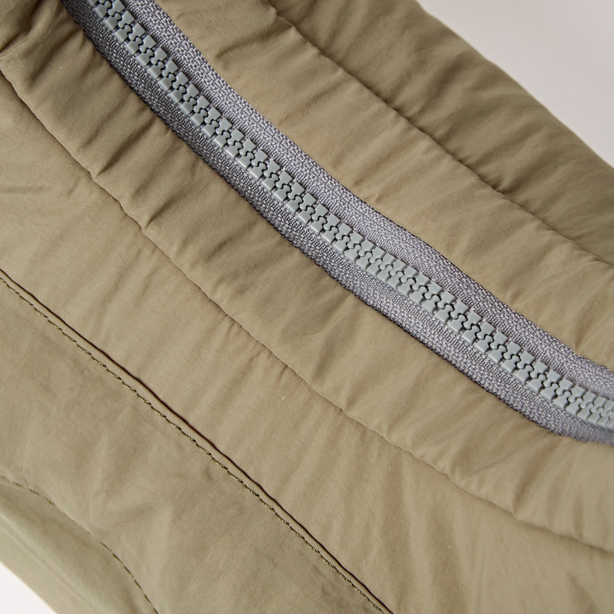 ROKA Belsize Taupe Small Recycled Taslon Bag