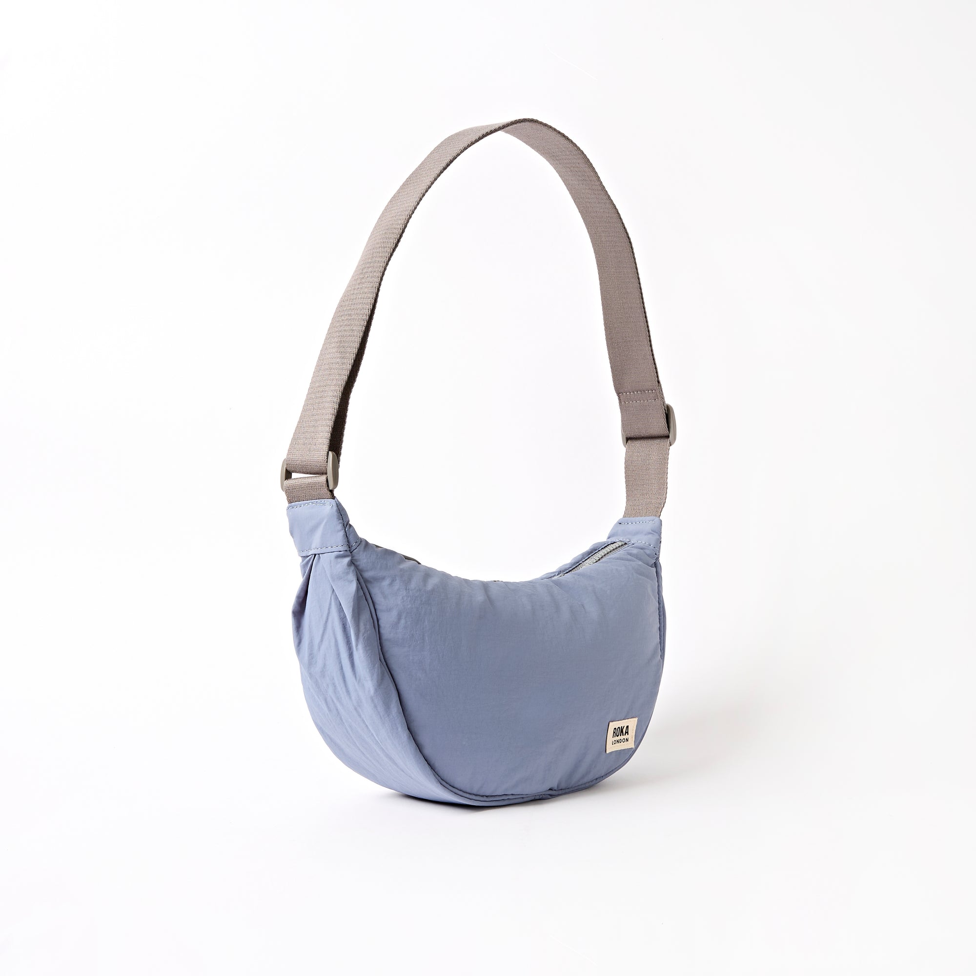 ROKA Farringdon Retro Blue Recycled Taslon Bag