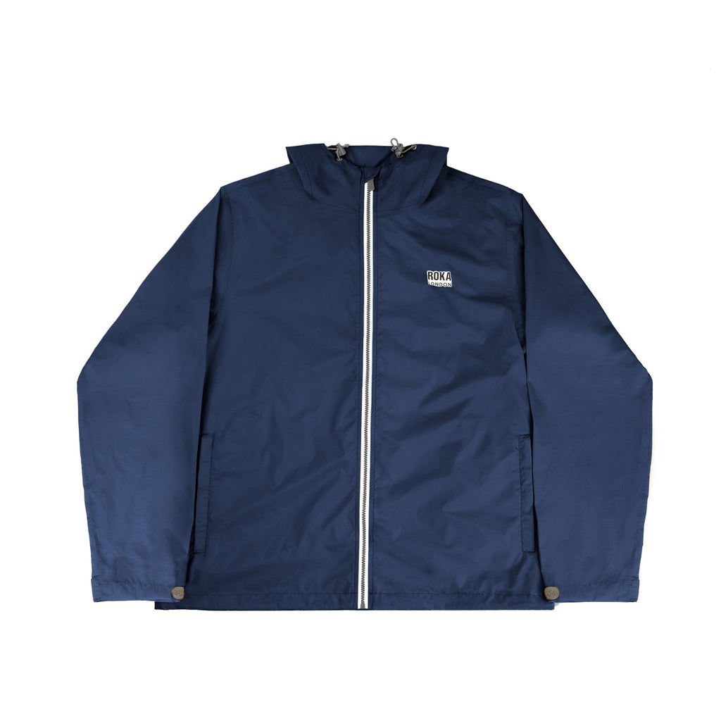 ROKA Holborn Rain Jacket | Deep Blue
