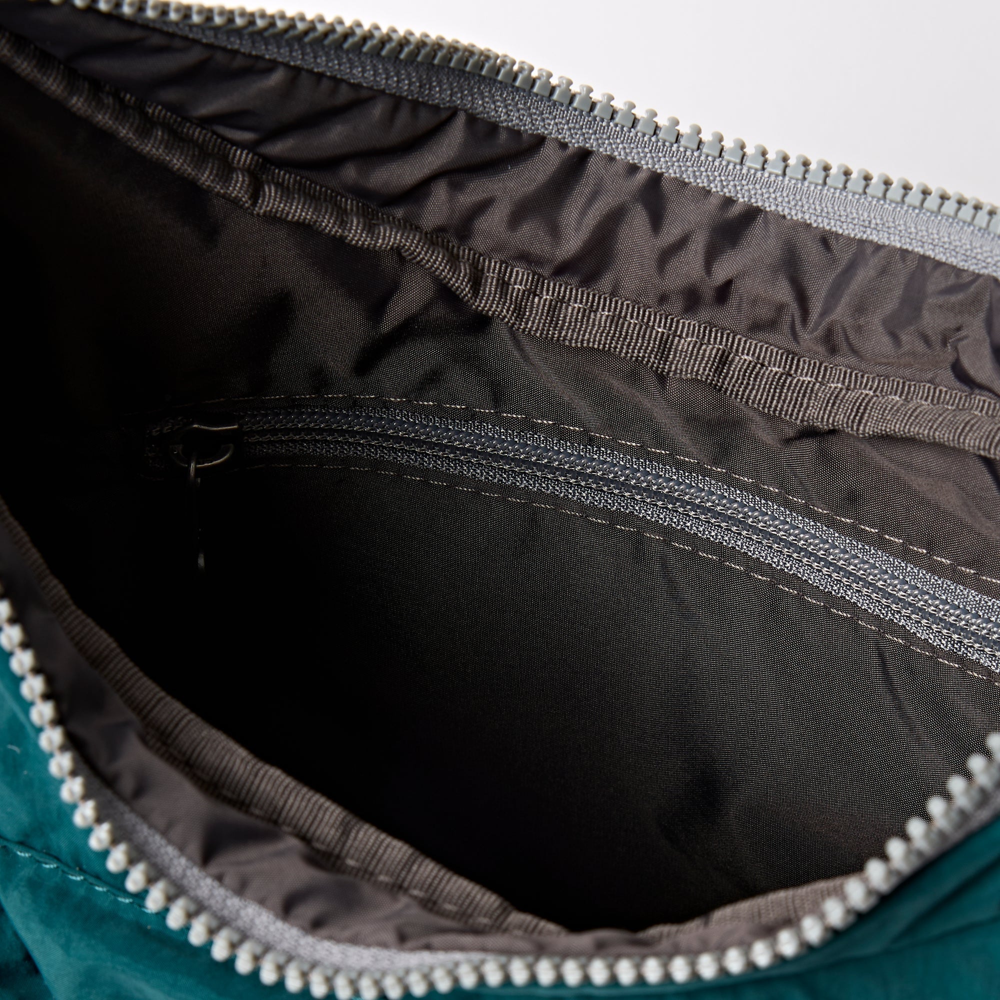 ROKA Belsize Teal Small Recycled Taslon Bag