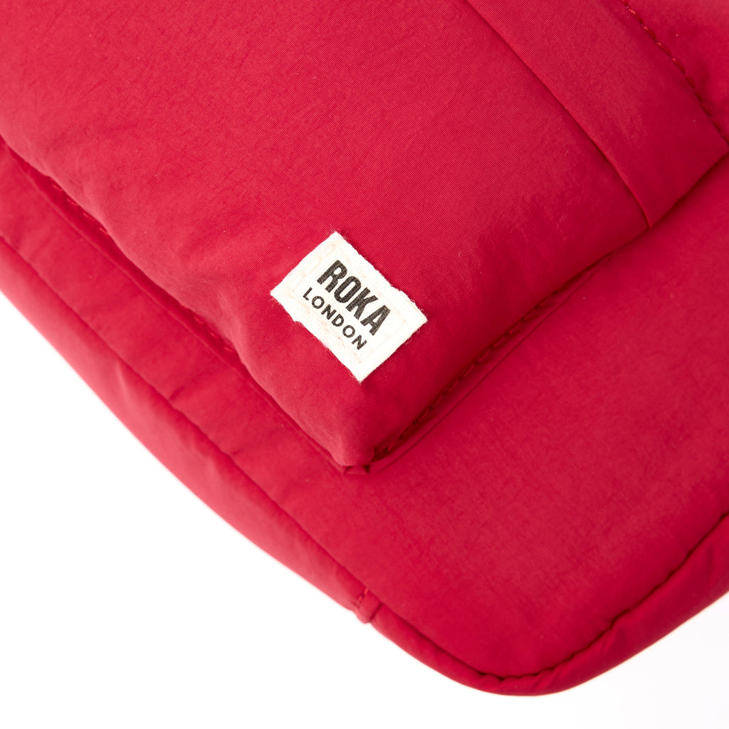 ROKA Belsize Chilli Small Recycled Taslon Bag