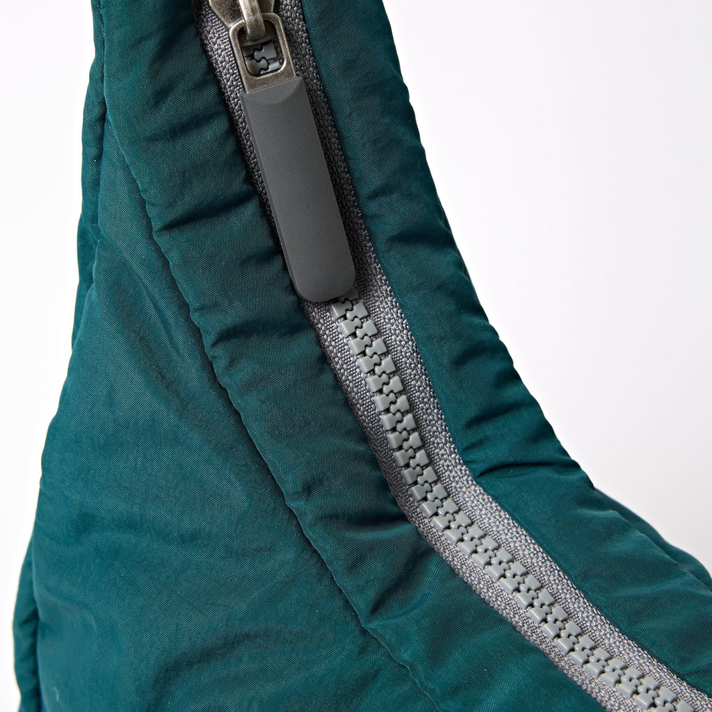 ROKA Belsize Teal Small Recycled Taslon Bag
