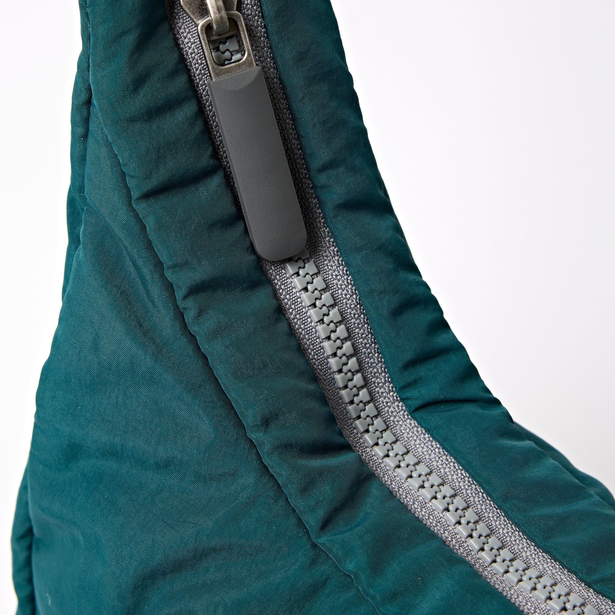 ROKA Belsize Teal Small Recycled Taslon Bag