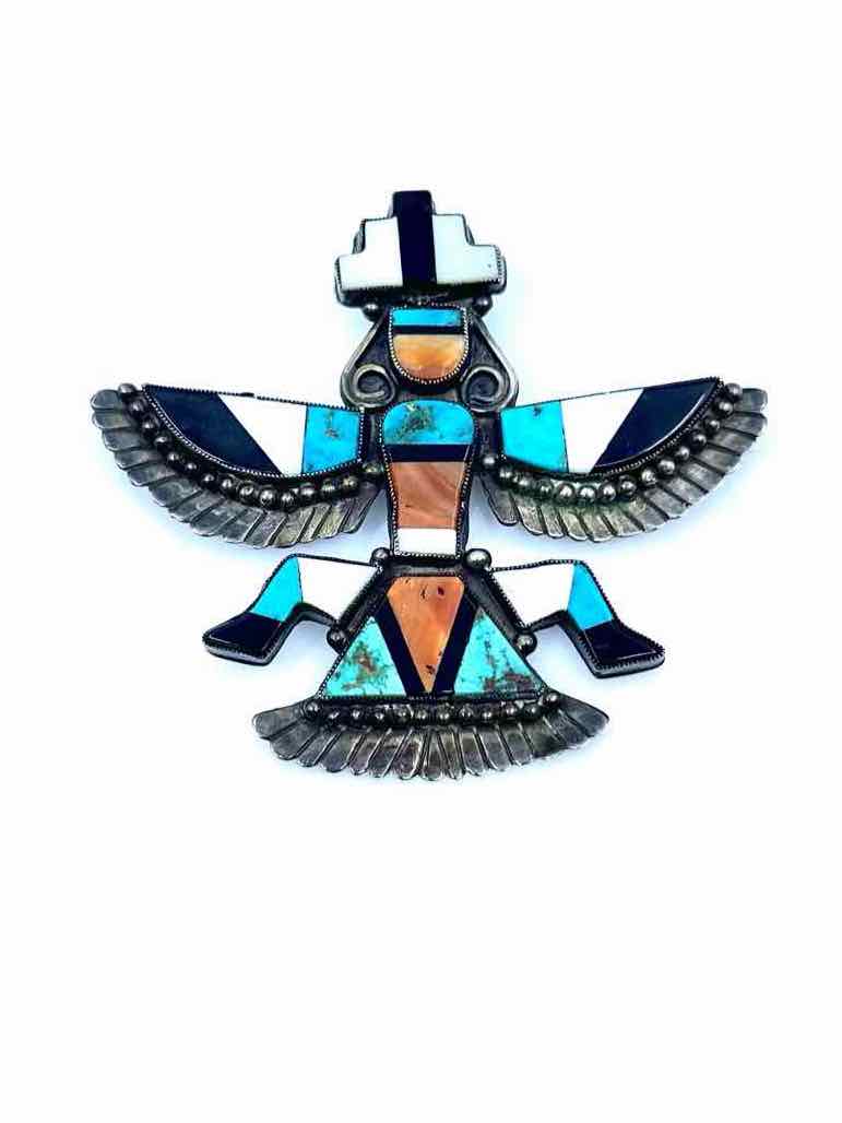 NATIVE AMERICAN Multi-Color Brooch
