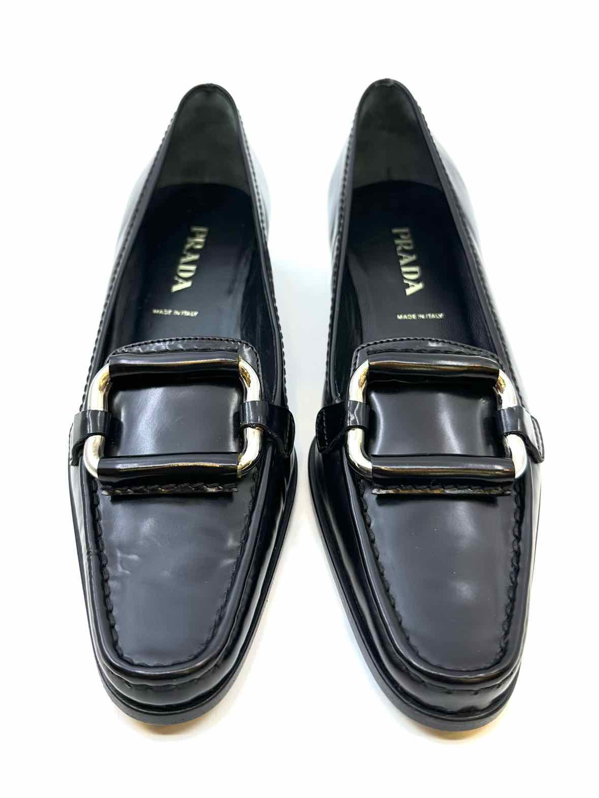PRADA Size 5 Black Flats