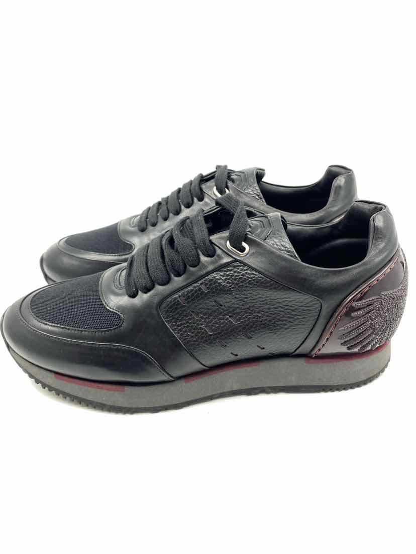 STEFANO RICCI Size 5 Black Men's Sneakers