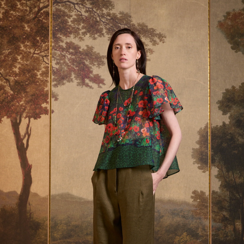 Ailanto Paulina Top - Green