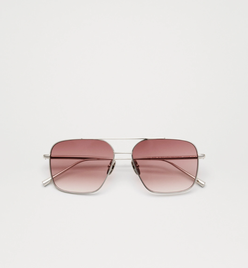 Chimi Aviator Sunglasses - Burgundy