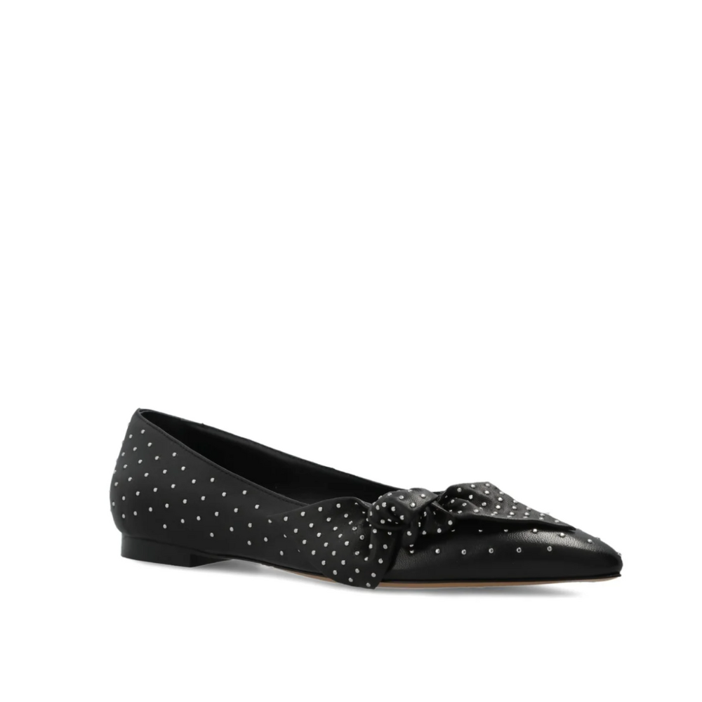 Isabel Marant Belko Ballerinas - Black/Mini Studs