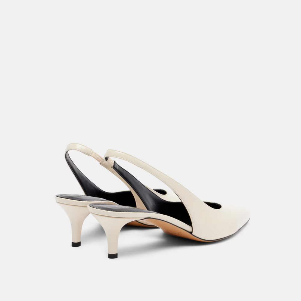 Isabel Marant Padim Slingback Sandal - Ecru