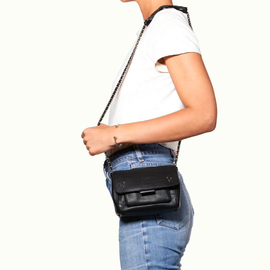 Jerome Dreyfuss Lulu S - Noir Silver