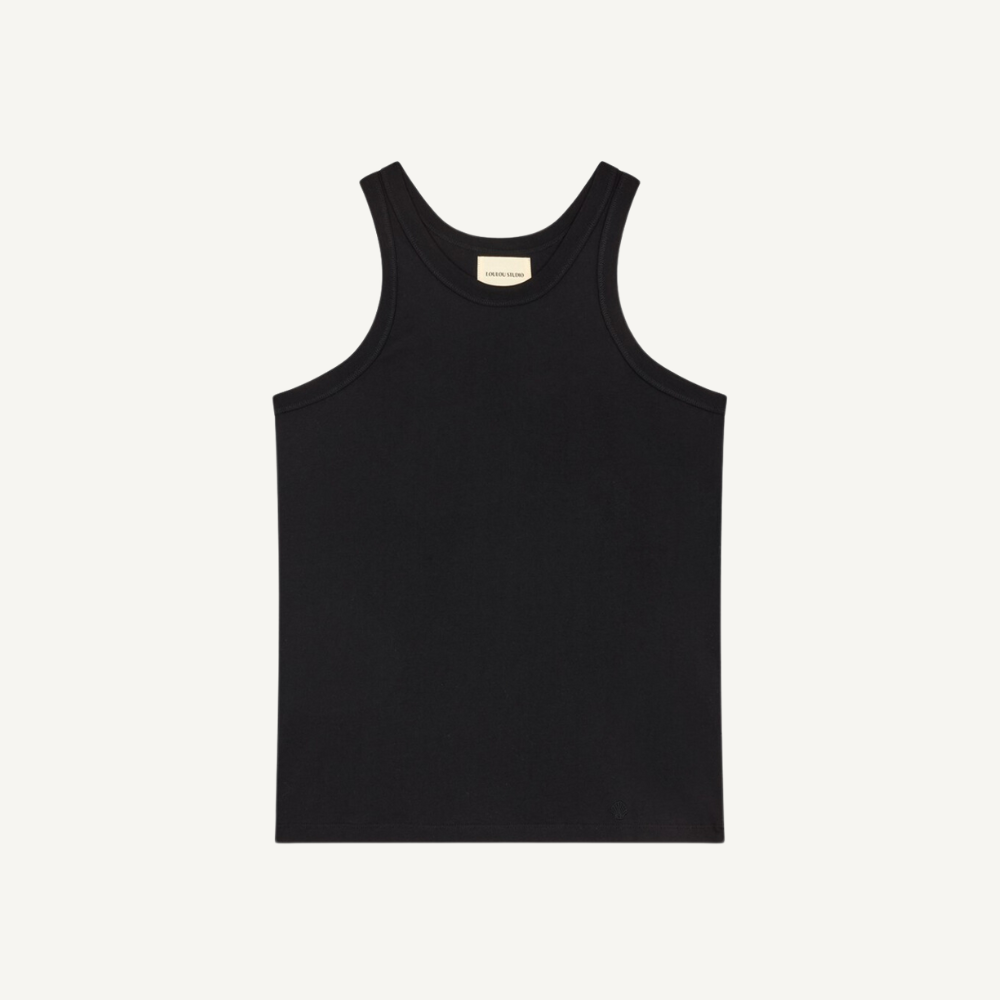 LouLou Poso Tank - Black