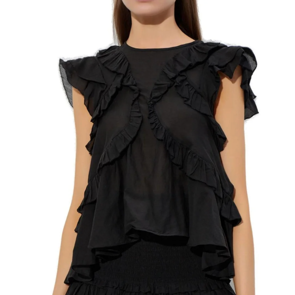 Marant Etoile Nalou Top - Black