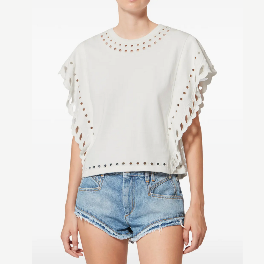 Marant Etoile Odyle Top - Ecru