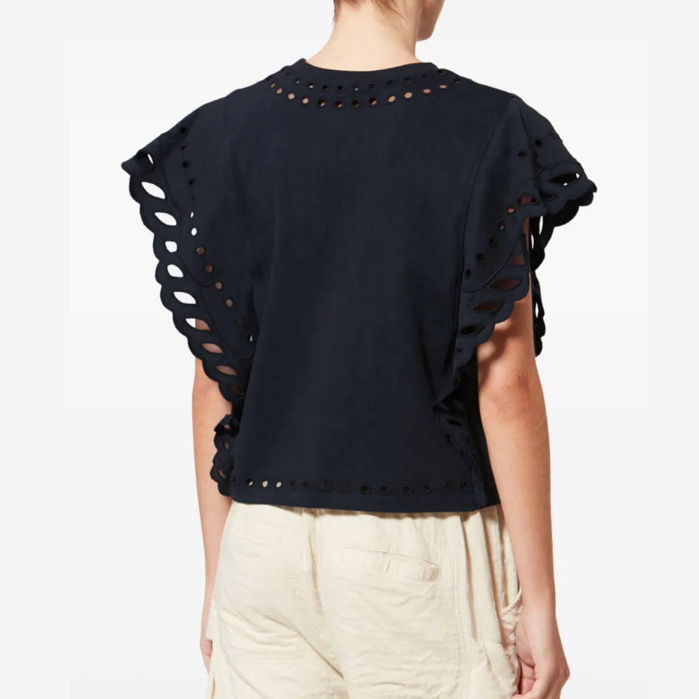 Marant Etoile Odyle Top - Faded Black