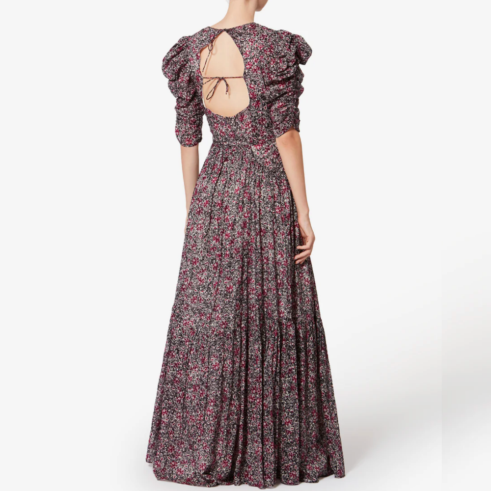 Marant Etoile Sichellia Dress - Crushed Berry