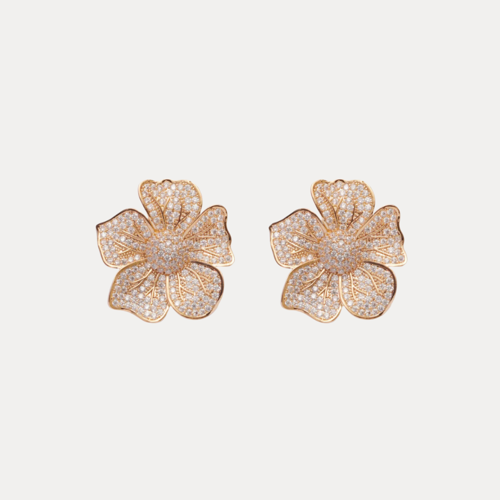 Marina Fossati Fiore Earrings - Gold