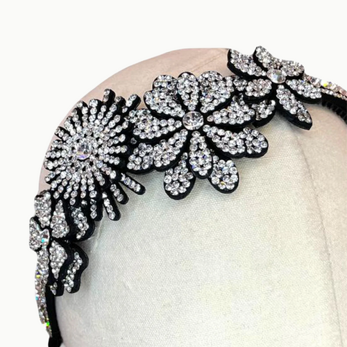 Marina Fossati Sunnyflower Headband - Crystal
