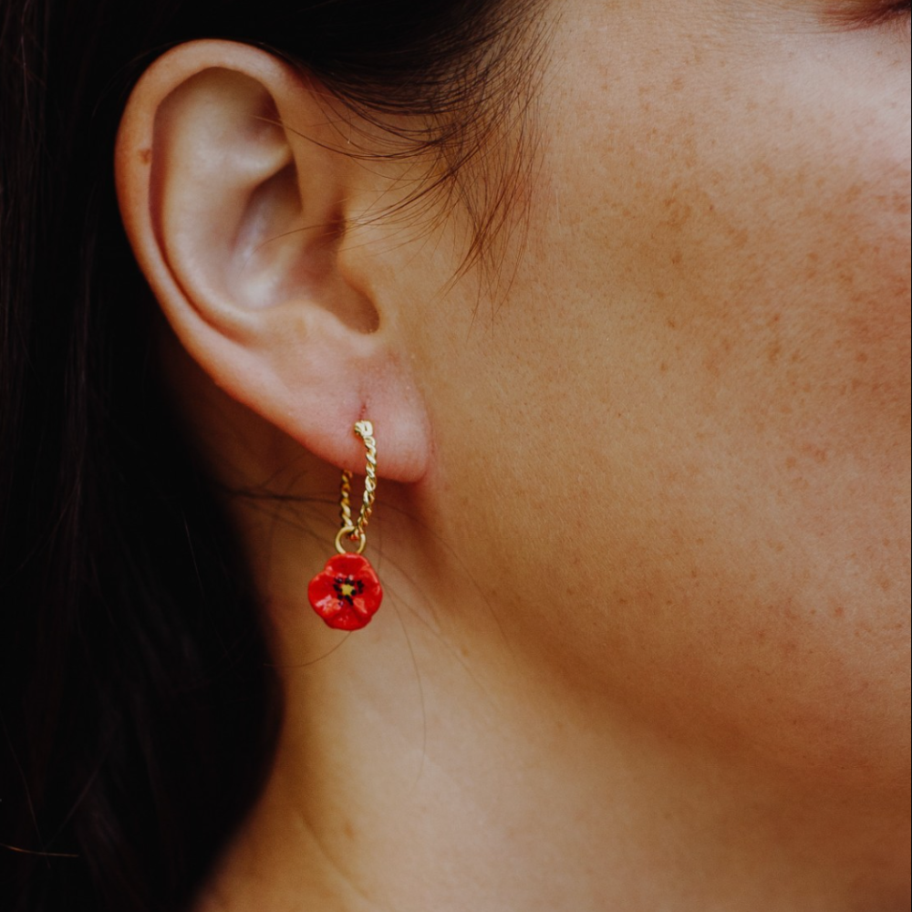 Nach Poppy Mini Earrings