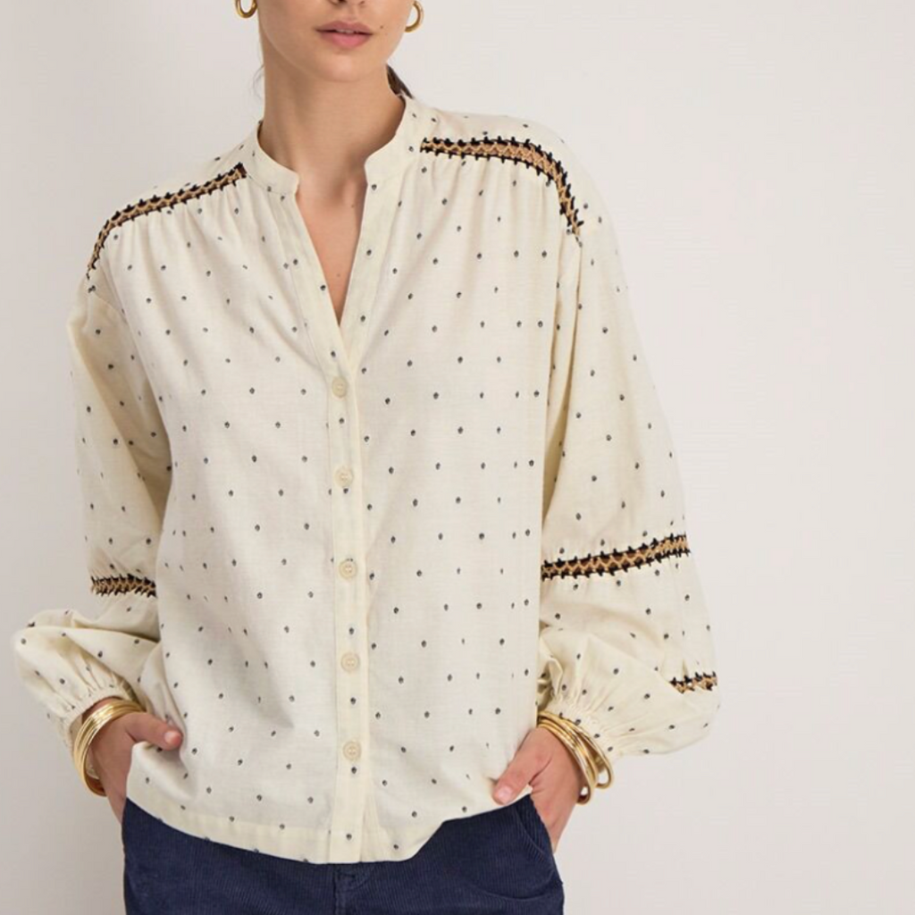 Stella Forest Adana Blouse - Ecru