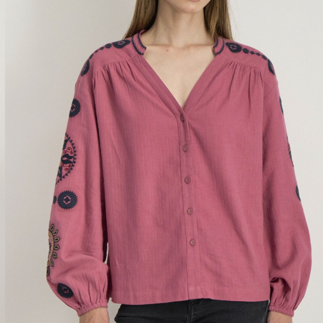 Stella Forest Omira Blouse - Bois de Rose