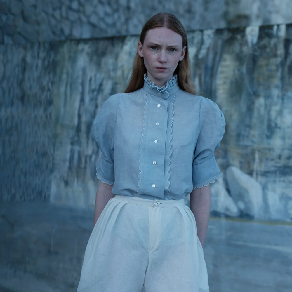 Thierry Colson Vita Blouse - Grey