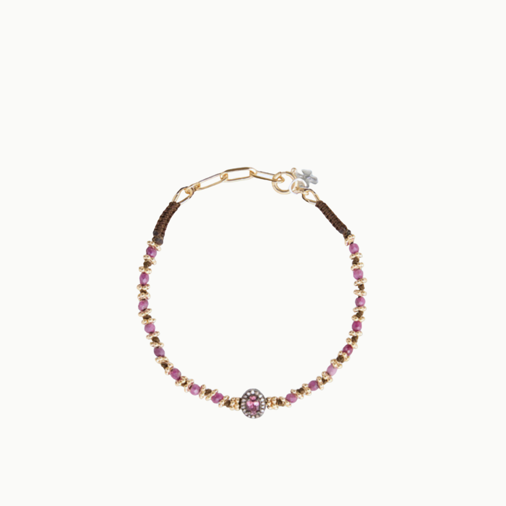 Tityaravy Alhyka Bracelet - Rubis