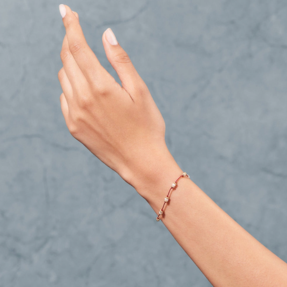 Tityaravy Lotus Bracelet - Pearl