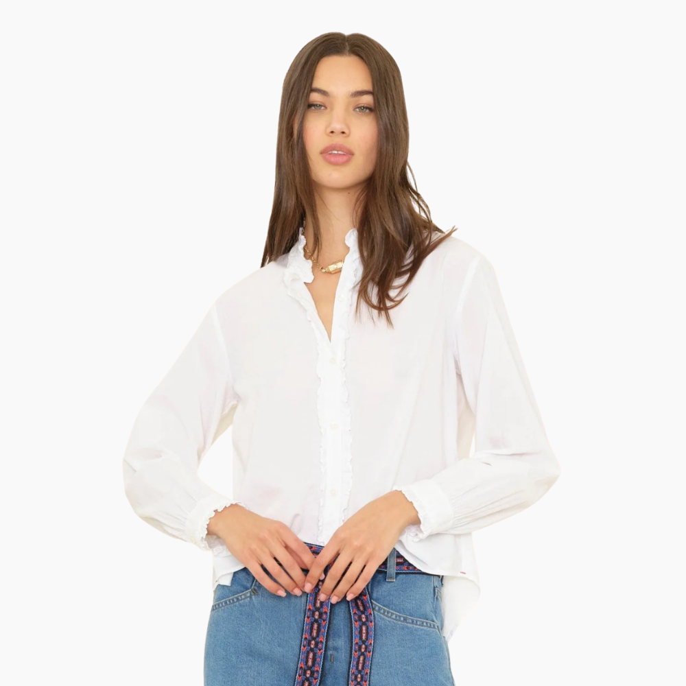 Xirena Amelie Shirt - White